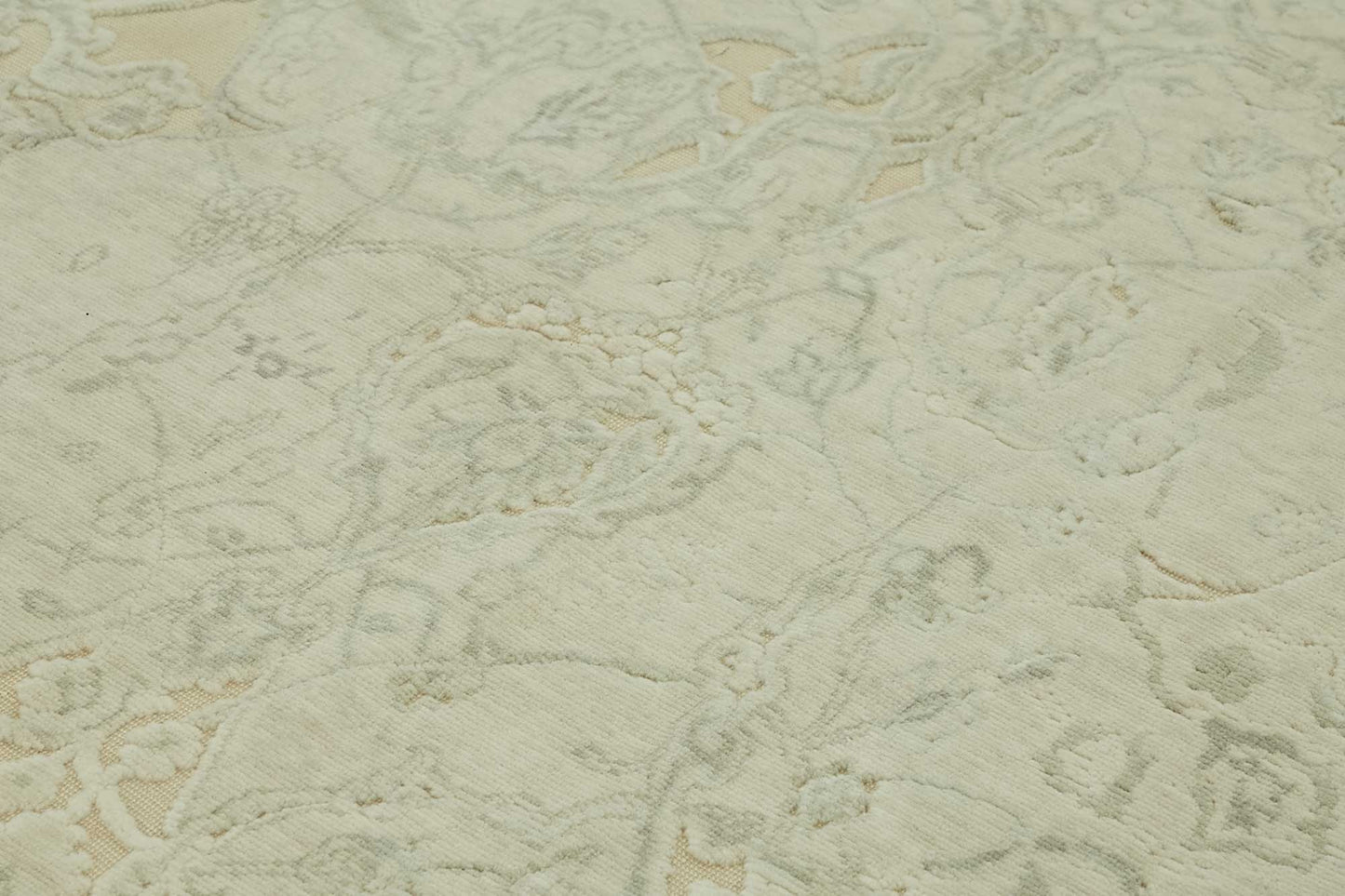 9x12 Hand-Knotted Wool Oushak Rug - 47799
