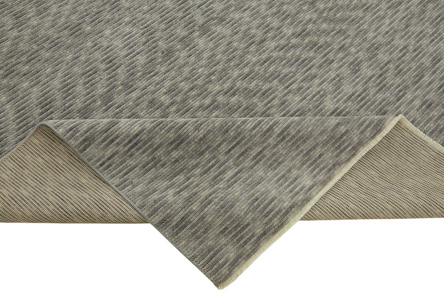 9x12 Hand-Knotted Wool Oushak Rug - 47817