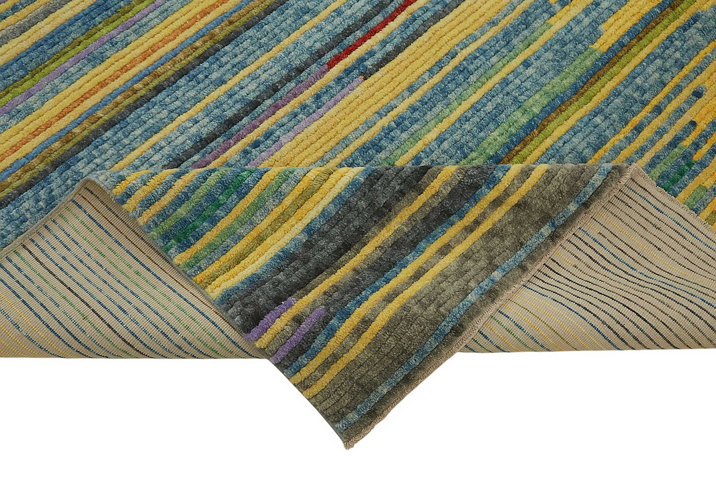10x12 Hand-Knotted Wool Oushak Rug - 47846