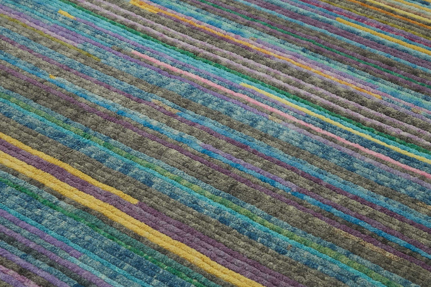 9x12 Hand-Knotted Wool Oushak Rug - 47856