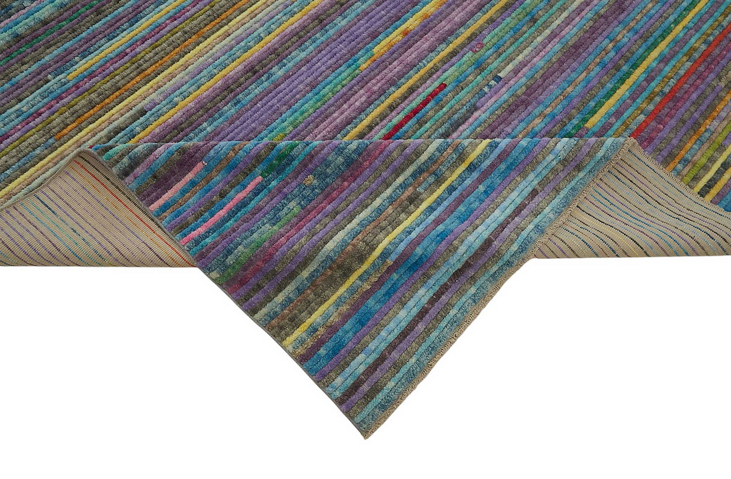 9x12 Hand-Knotted Wool Oushak Rug - 47856