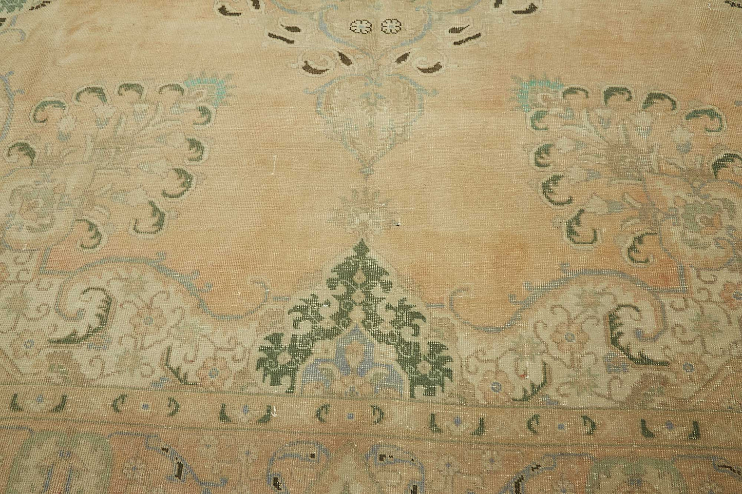 10x12 Vintage Hand-Knotted Rug - 47865