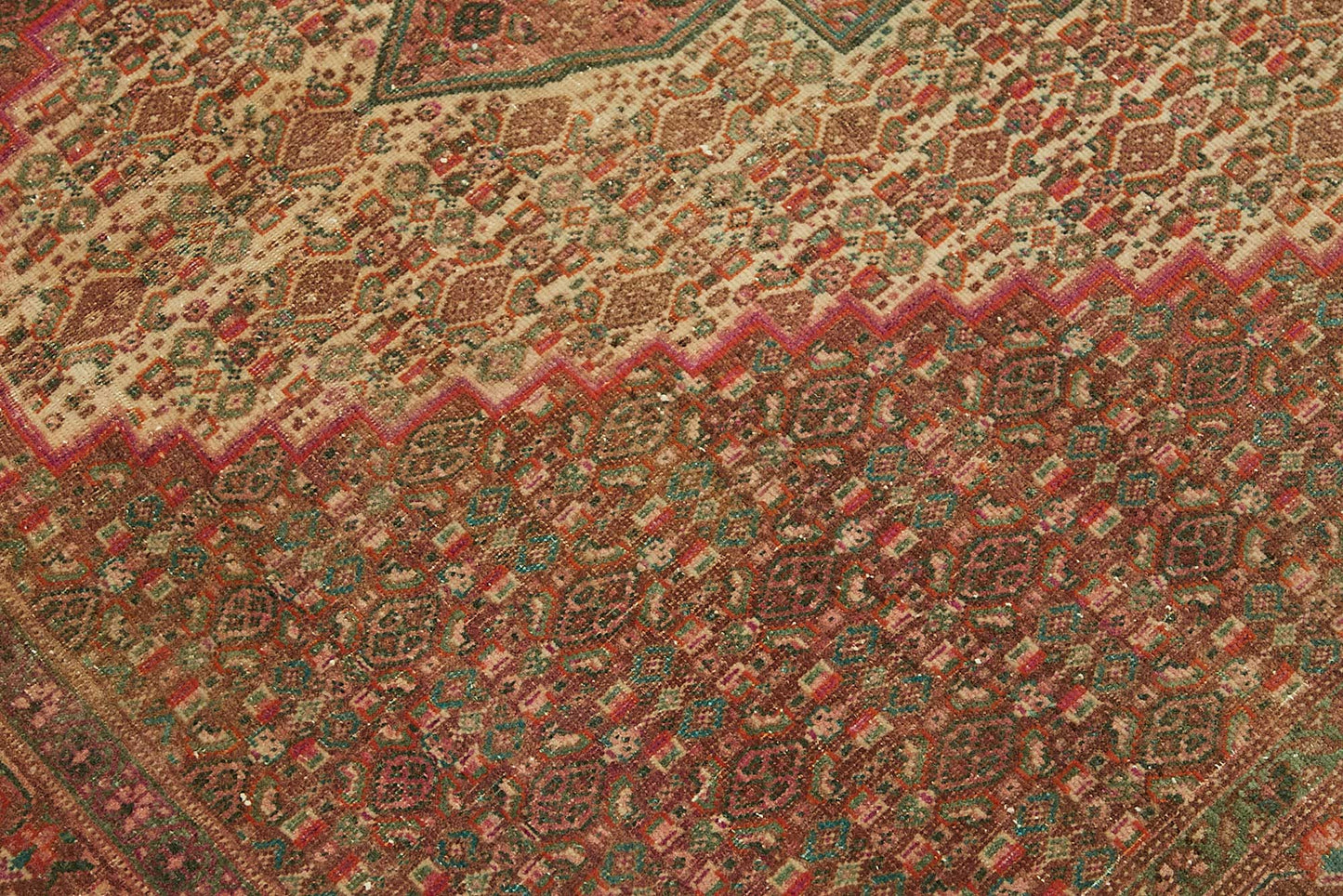 5x11 Vintage Hand-Knotted Rug - 47871