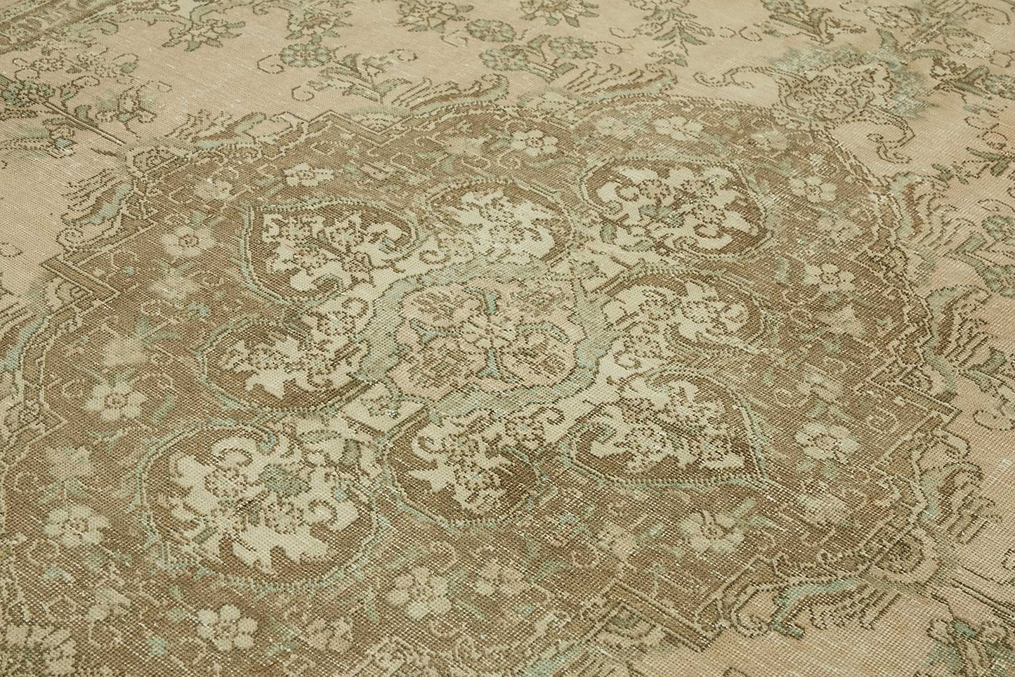 10x13 Vintage Hand-Knotted Rug - 47873