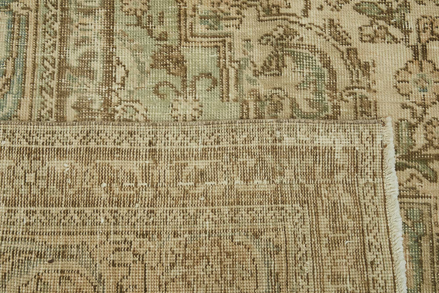 10x13 Vintage Hand-Knotted Rug - 47873