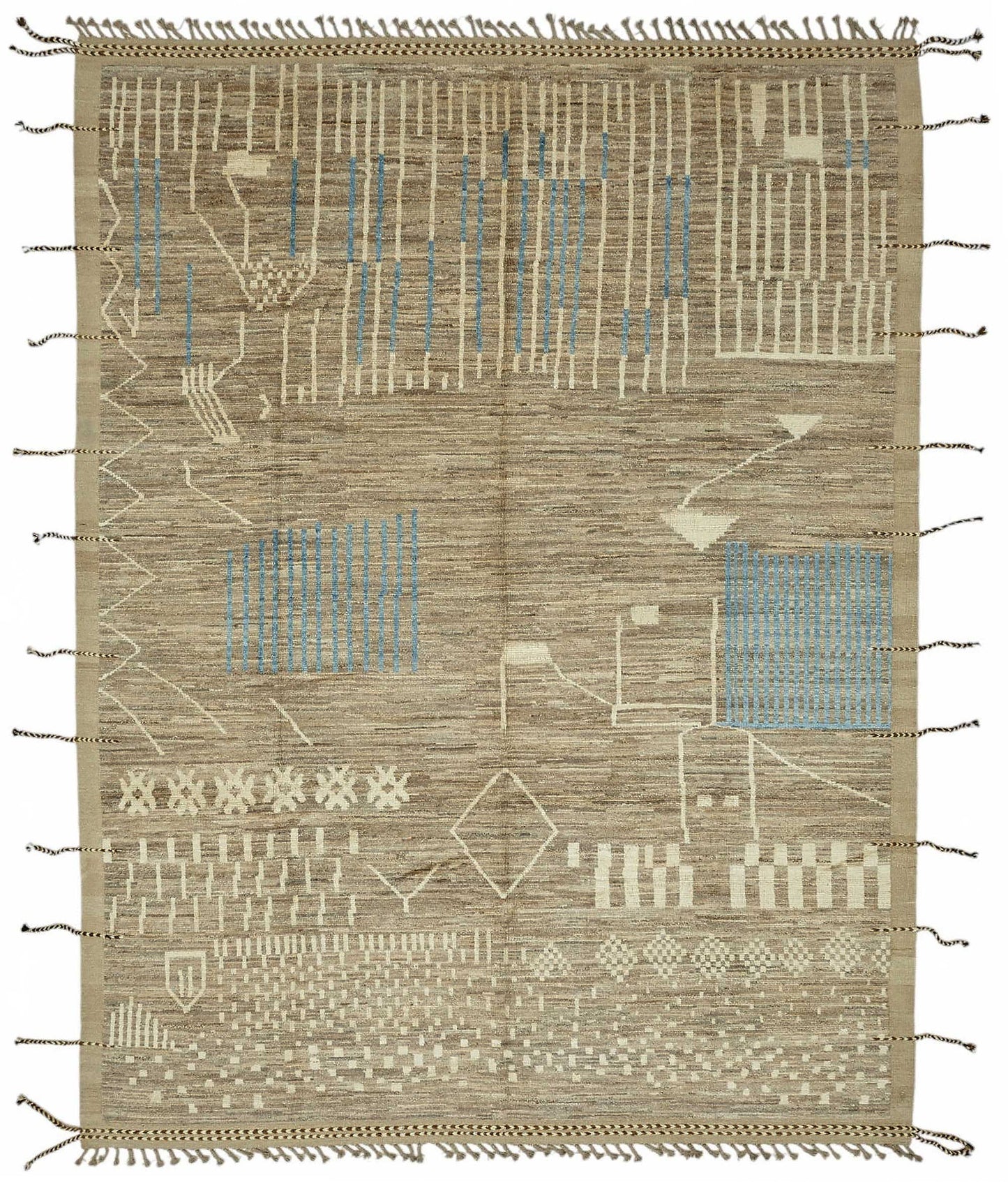 9x12 Contemporary Tribal Area Rugs - 47888