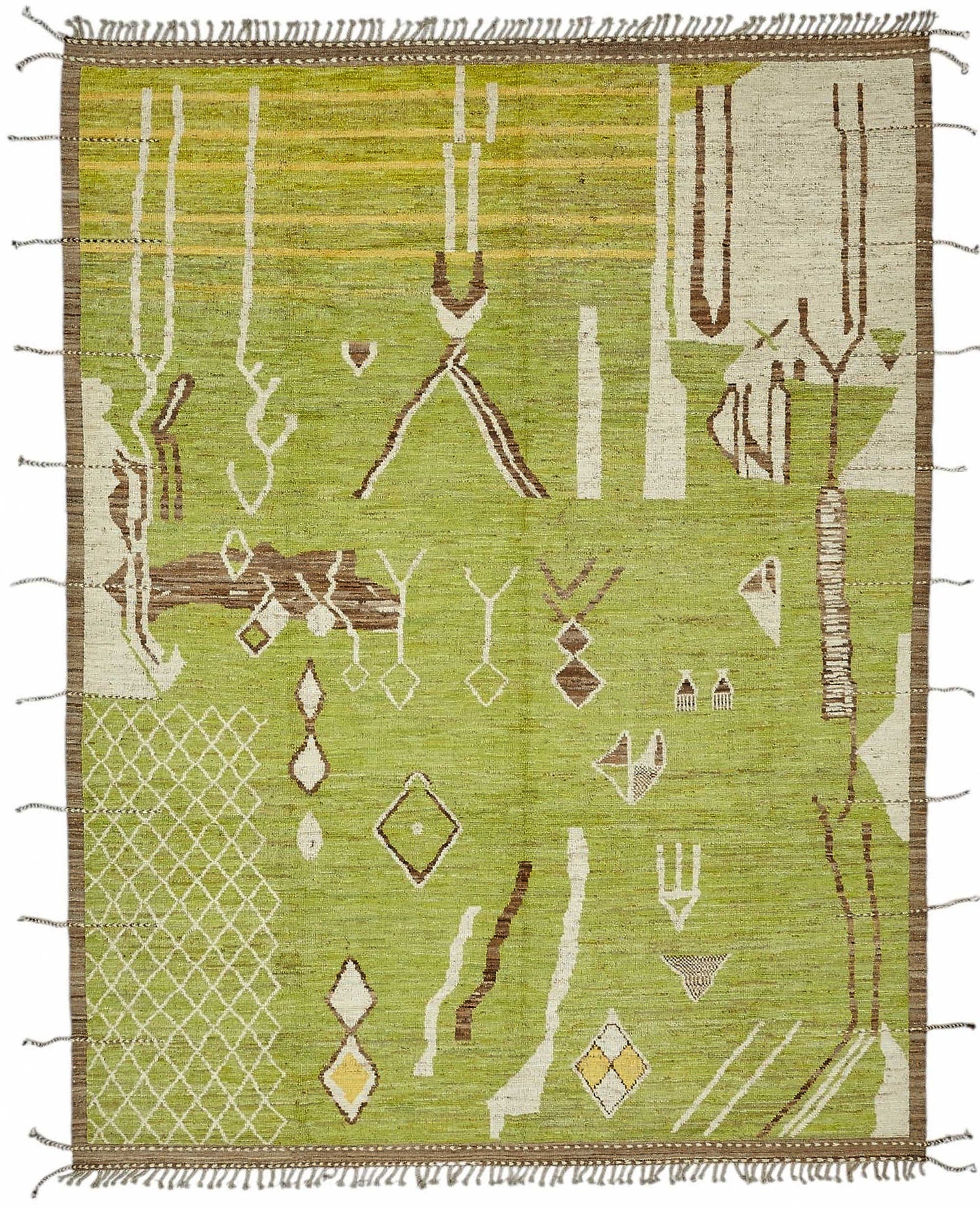 9x12 Contemporary Tribal Area Rugs - 47890