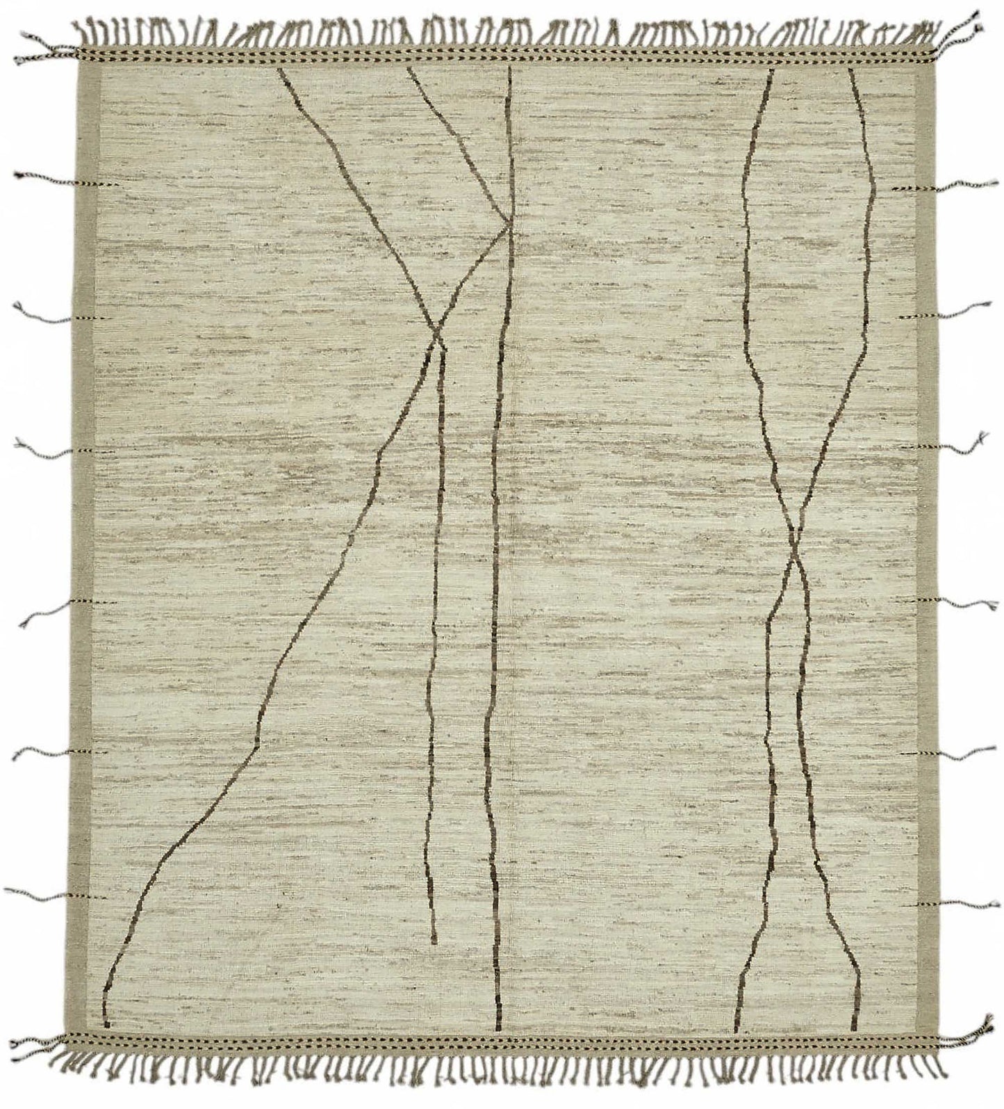 8x10 Contemporary Tribal Area Rugs - 47916