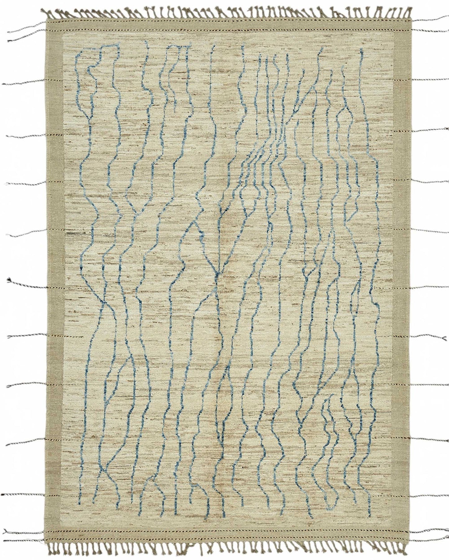 7x10 Contemporary Tribal Area Rugs - 47941