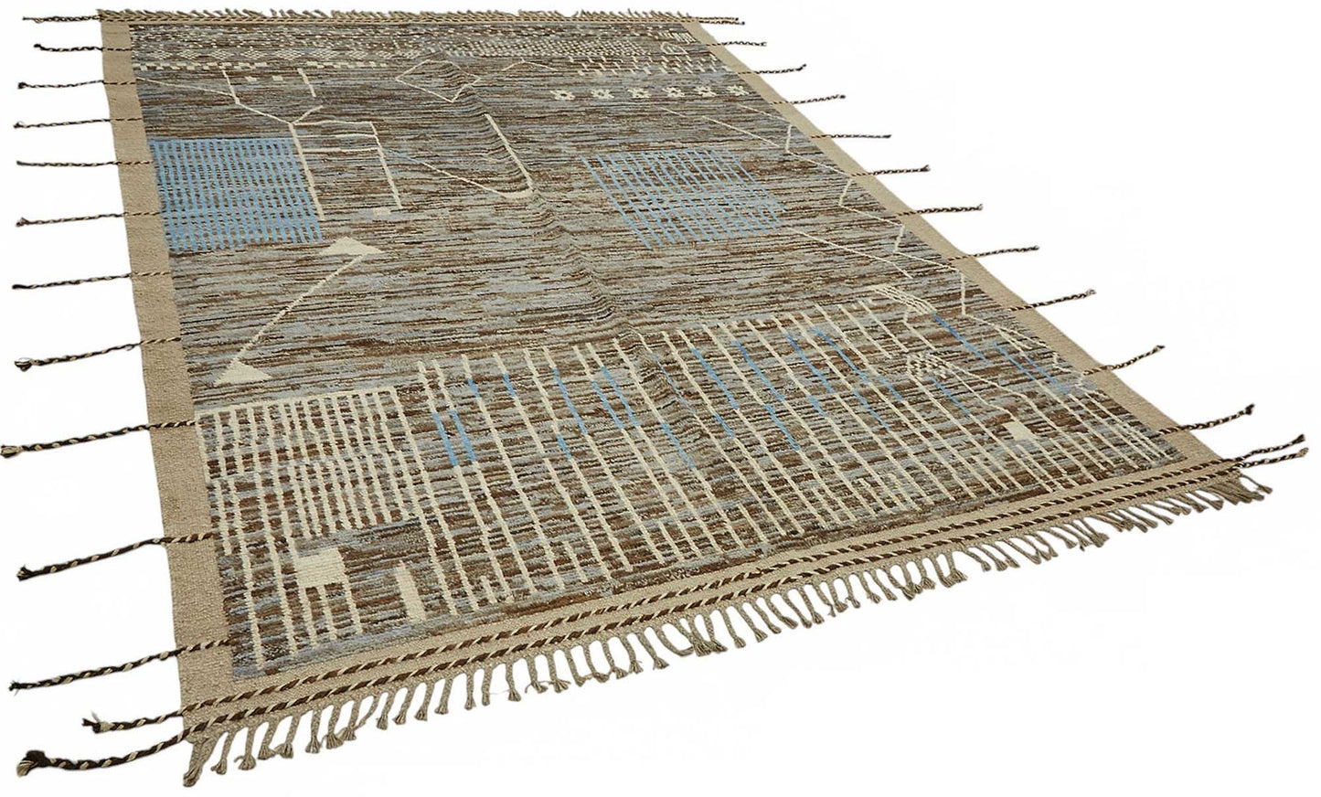 7x10 Contemporary Tribal Area Rugs - 47944