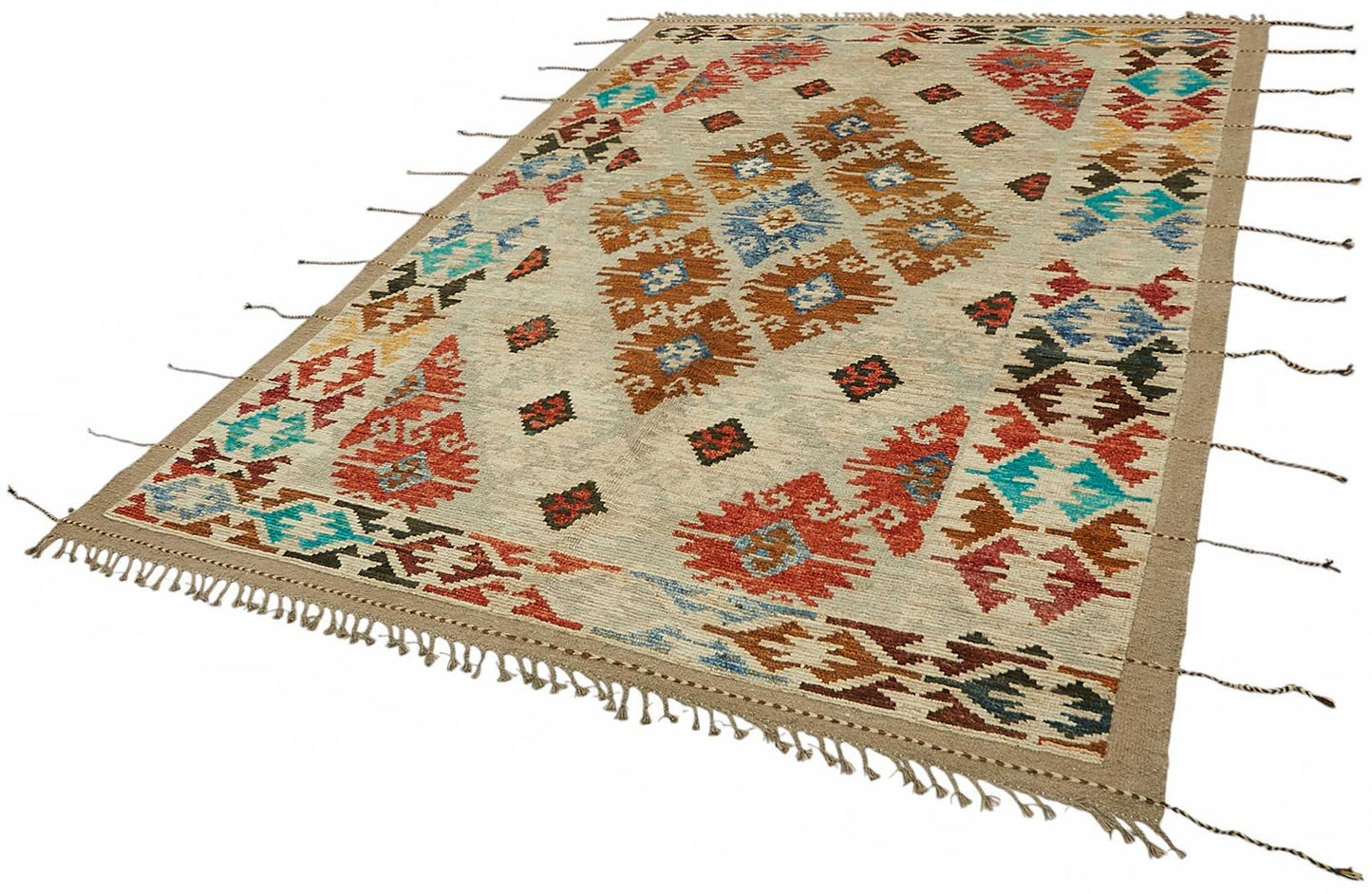7x10 Contemporary Tribal Area Rugs - 47945