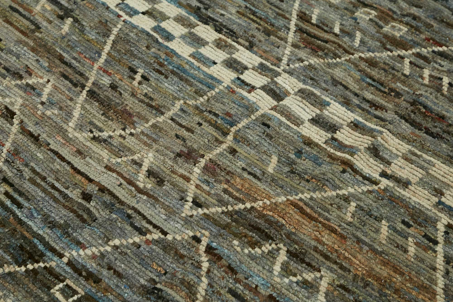 9x10 Contemporary Tribal Area Rugs - 48081