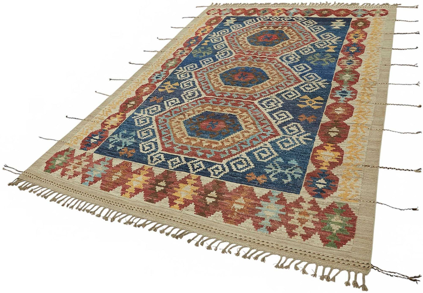7x10 Contemporary Tribal Area Rugs - 48096
