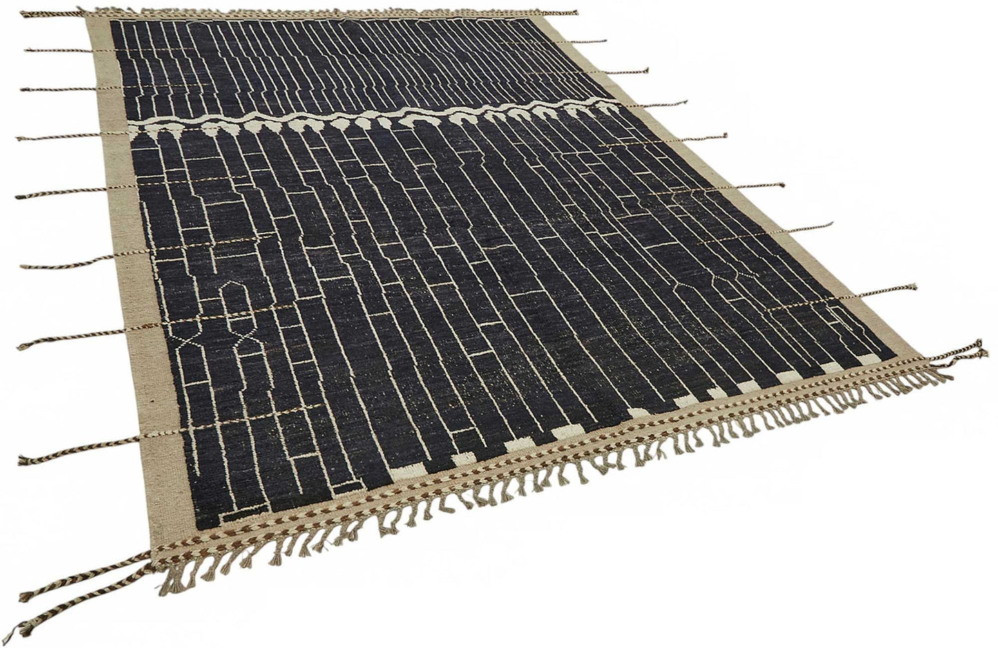 7x10 Contemporary Tribal Area Rugs - 48099