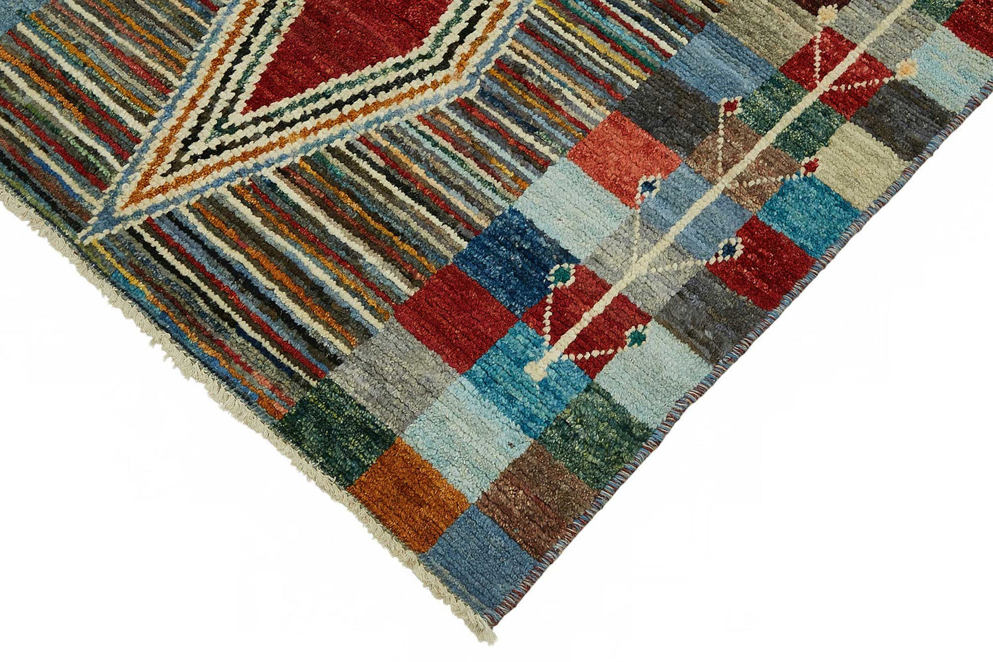 6x8 Contemporary Tribal Area Rugs - 48105