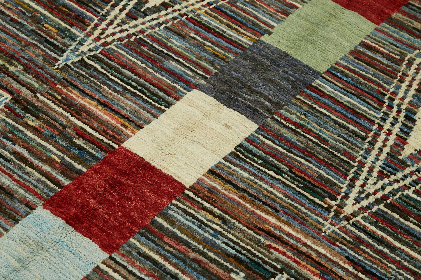 6x8 Contemporary Tribal Area Rugs - 48105