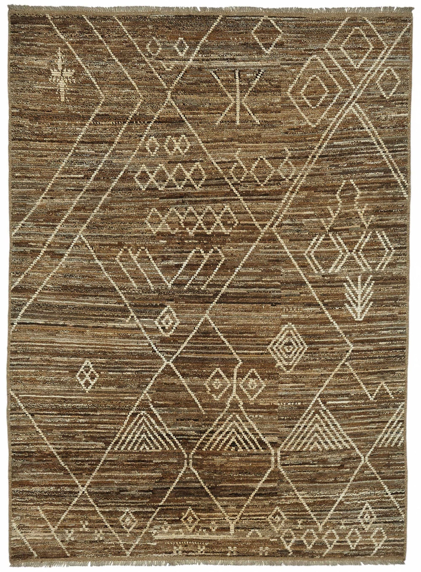 7x10 Contemporary Tribal Area Rugs - 48132