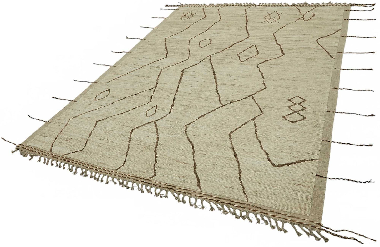 7x10 Contemporary Tribal Area Rugs - 48135