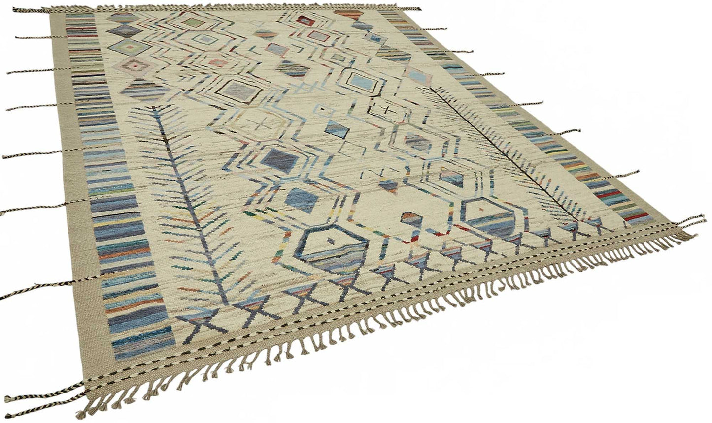 8x10 Contemporary Tribal Area Rugs - 48144