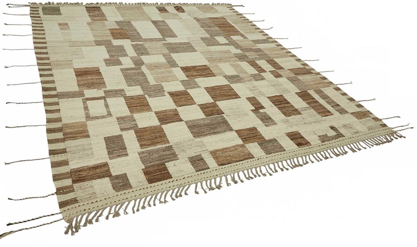 7x10 Contemporary Tribal Area Rugs - 48148