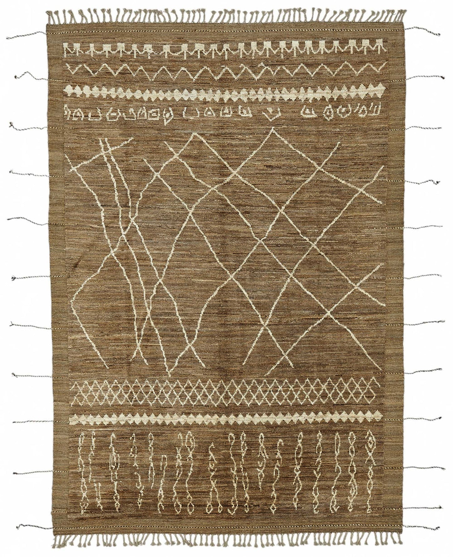 7x10 Contemporary Tribal Area Rugs - 48155