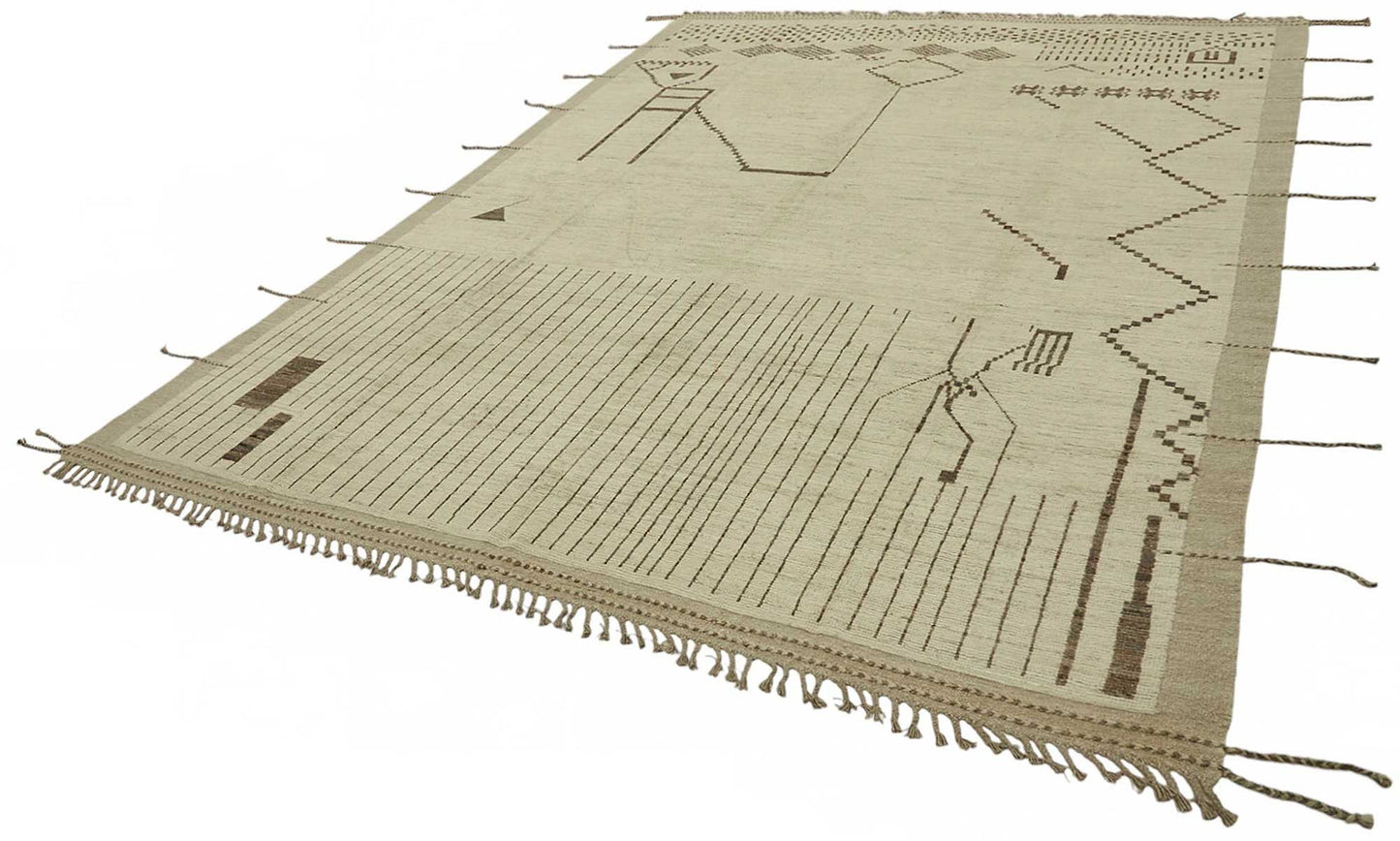 9x12 Contemporary Tribal Area Rugs - 48158