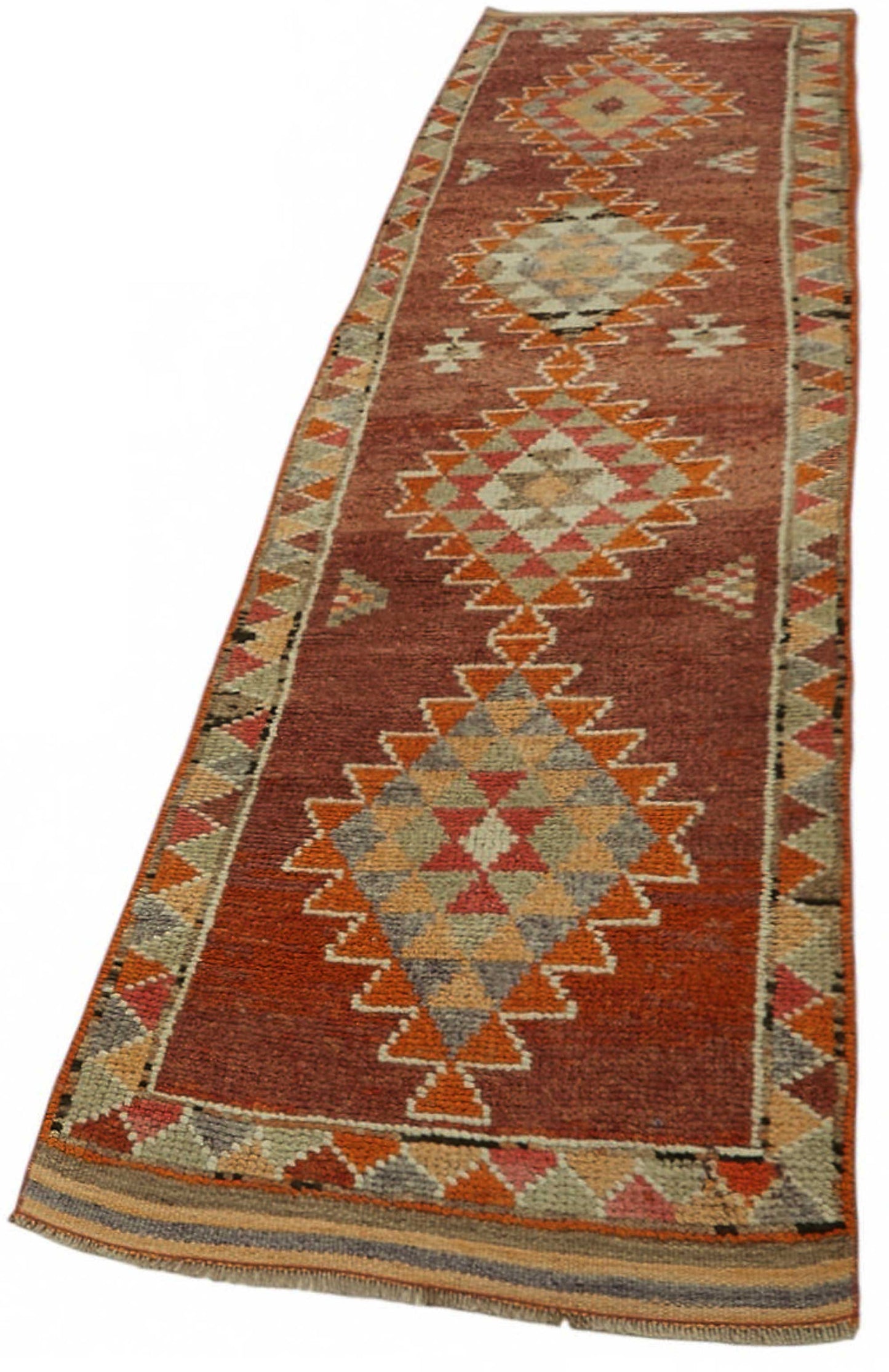 3x13 Vintage Runner Rug - 48208