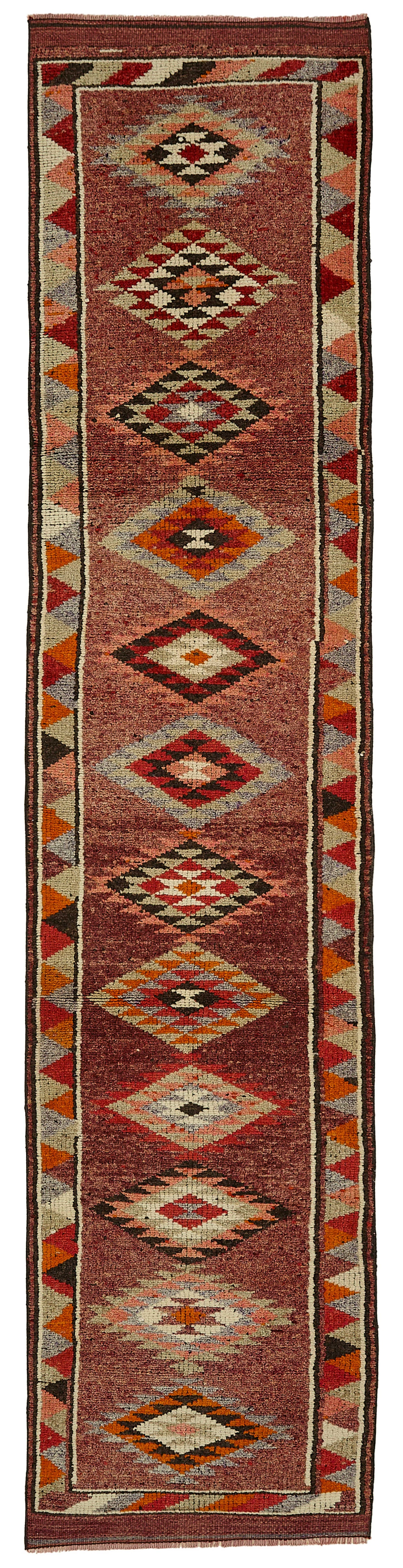 3x13 Vintage Runner Rug - 48229