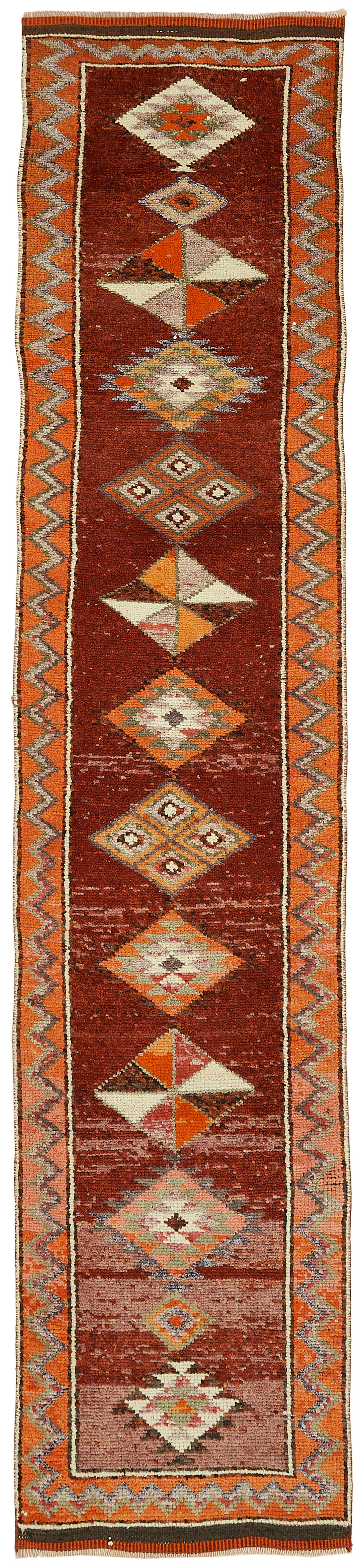 3x12 Vintage Runner Rug - 48255