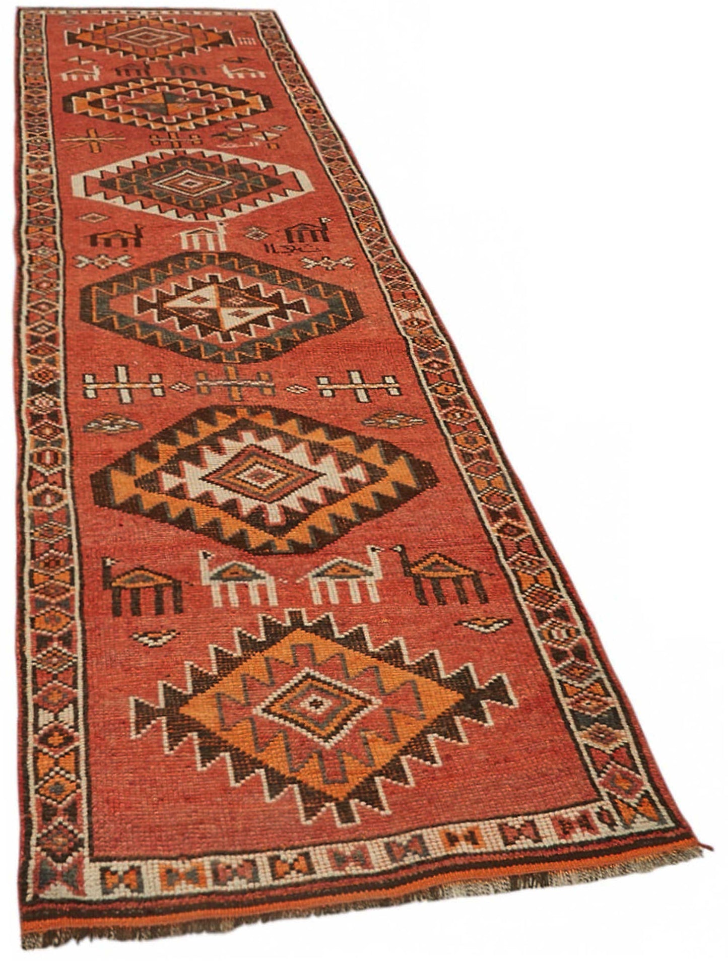 3x13 Vintage Runner Rug - 48457