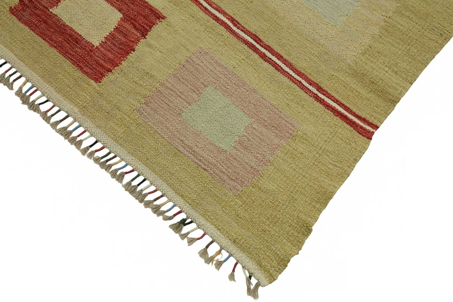 7x10 Handwoven Turkish Kilim Rug - 48765