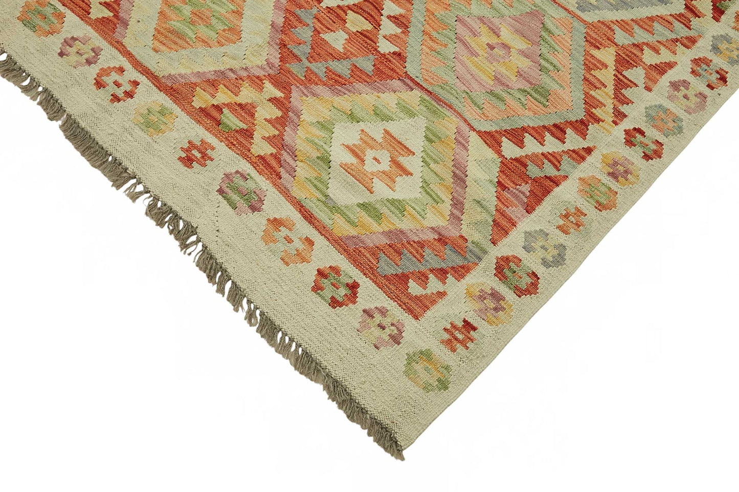 8x11 Handwoven Turkish Kilim Rug - 48786