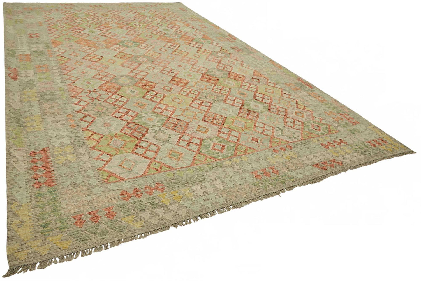 10x16 Handwoven Turkish Kilim Rug - 48789