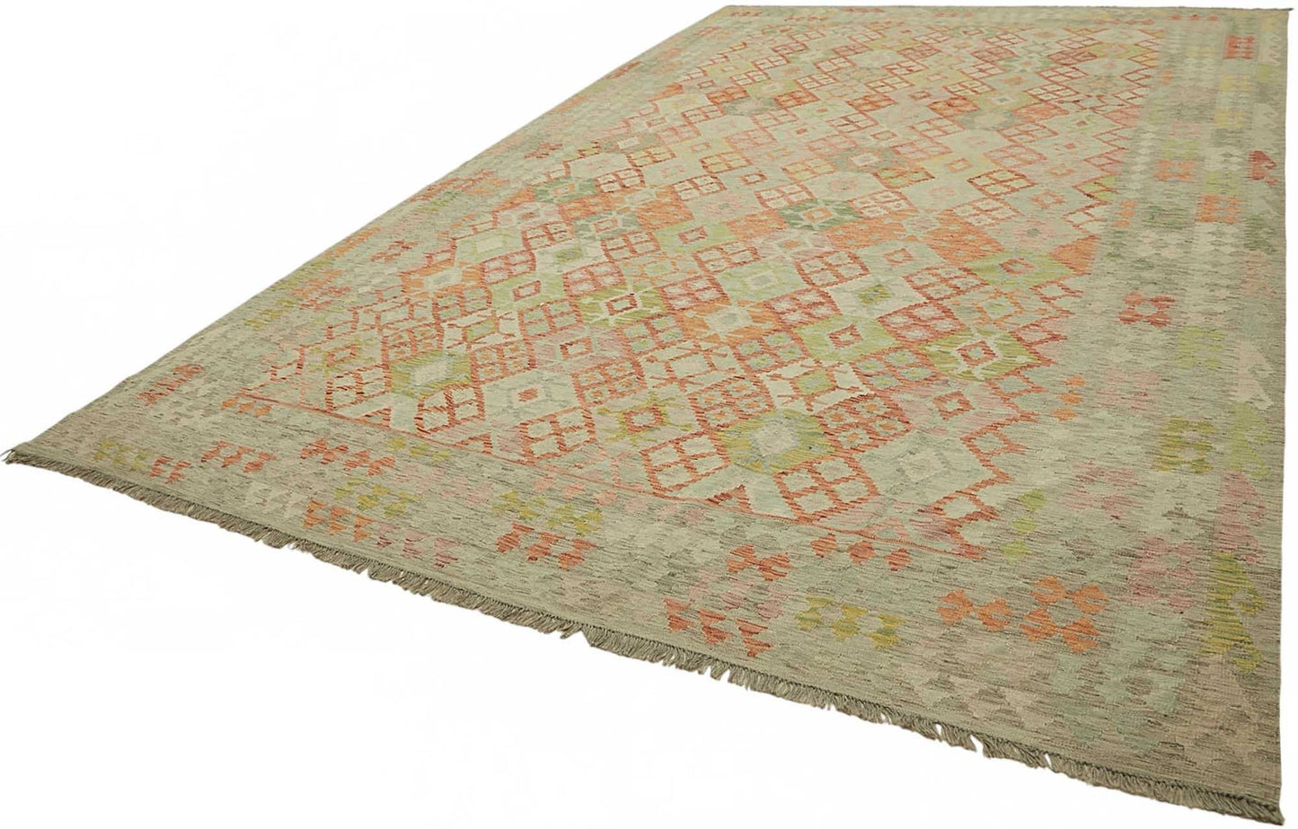 10x16 Handwoven Turkish Kilim Rug - 48789