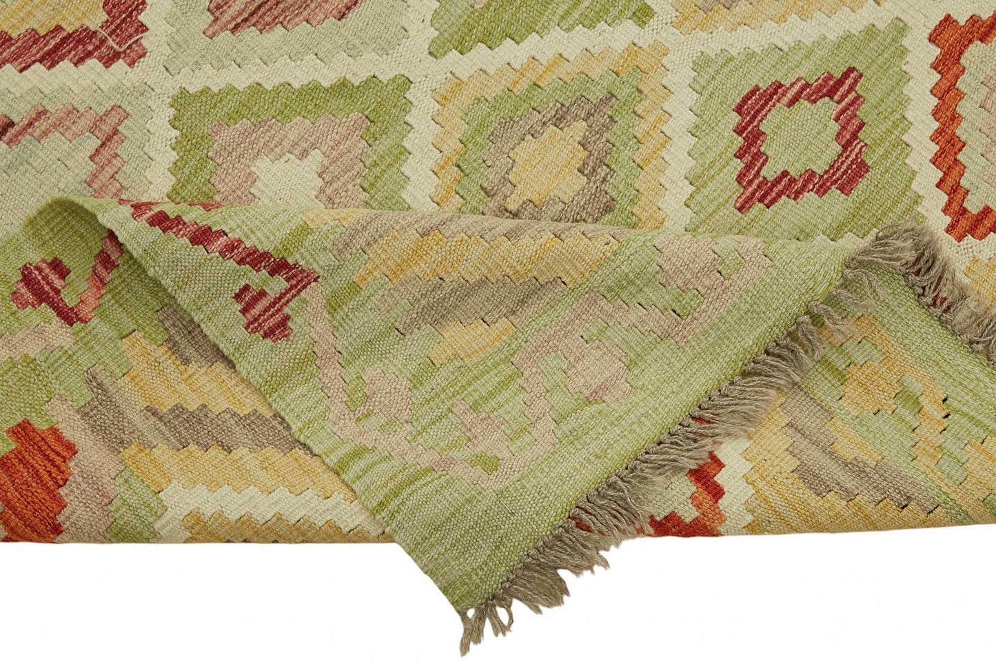 8x11 Handwoven Turkish Kilim Rug - 48802