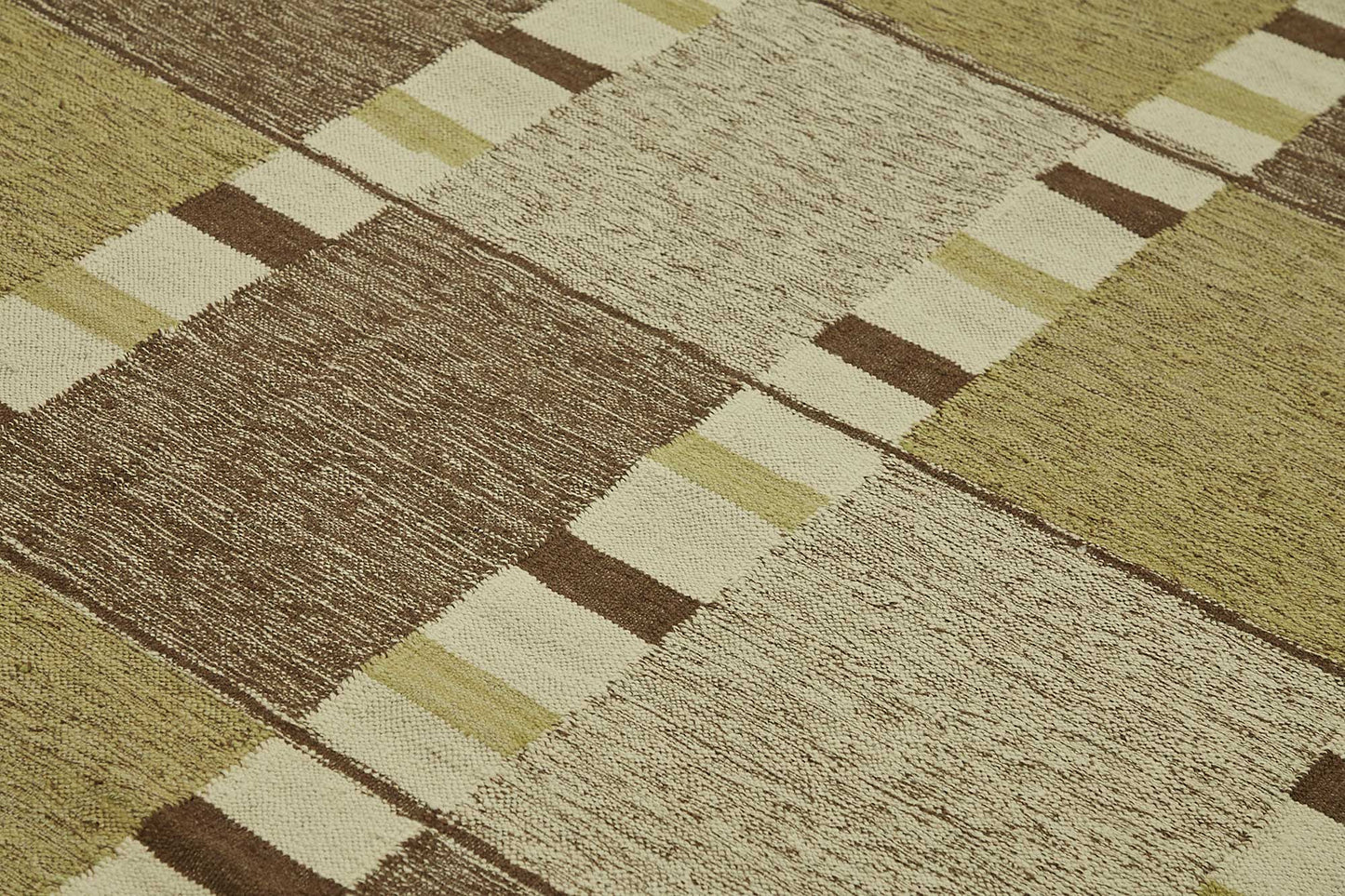 8x11 Green Contemporary Area Rug - 48804