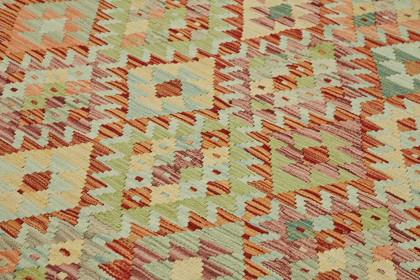 8x11 Handwoven Turkish Kilim Rug - 48817