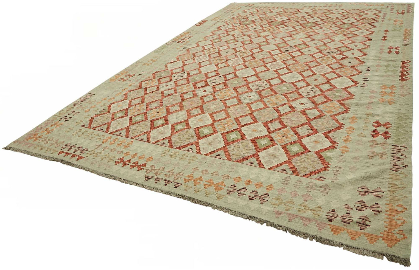 10x16 Handwoven Turkish Kilim Rug - 48820