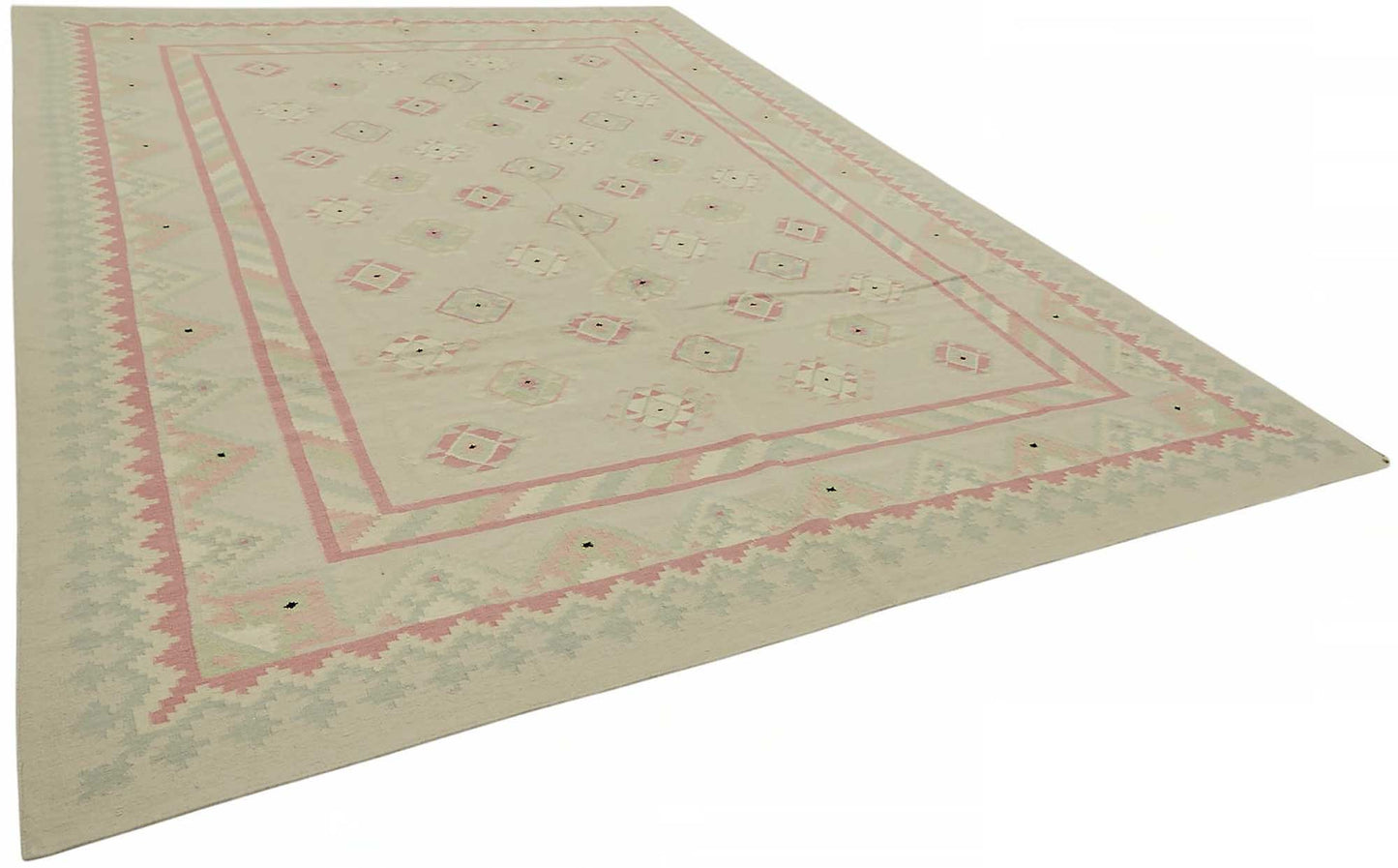 10x14 All-over Dhurrie Kilim Rug - 48870
