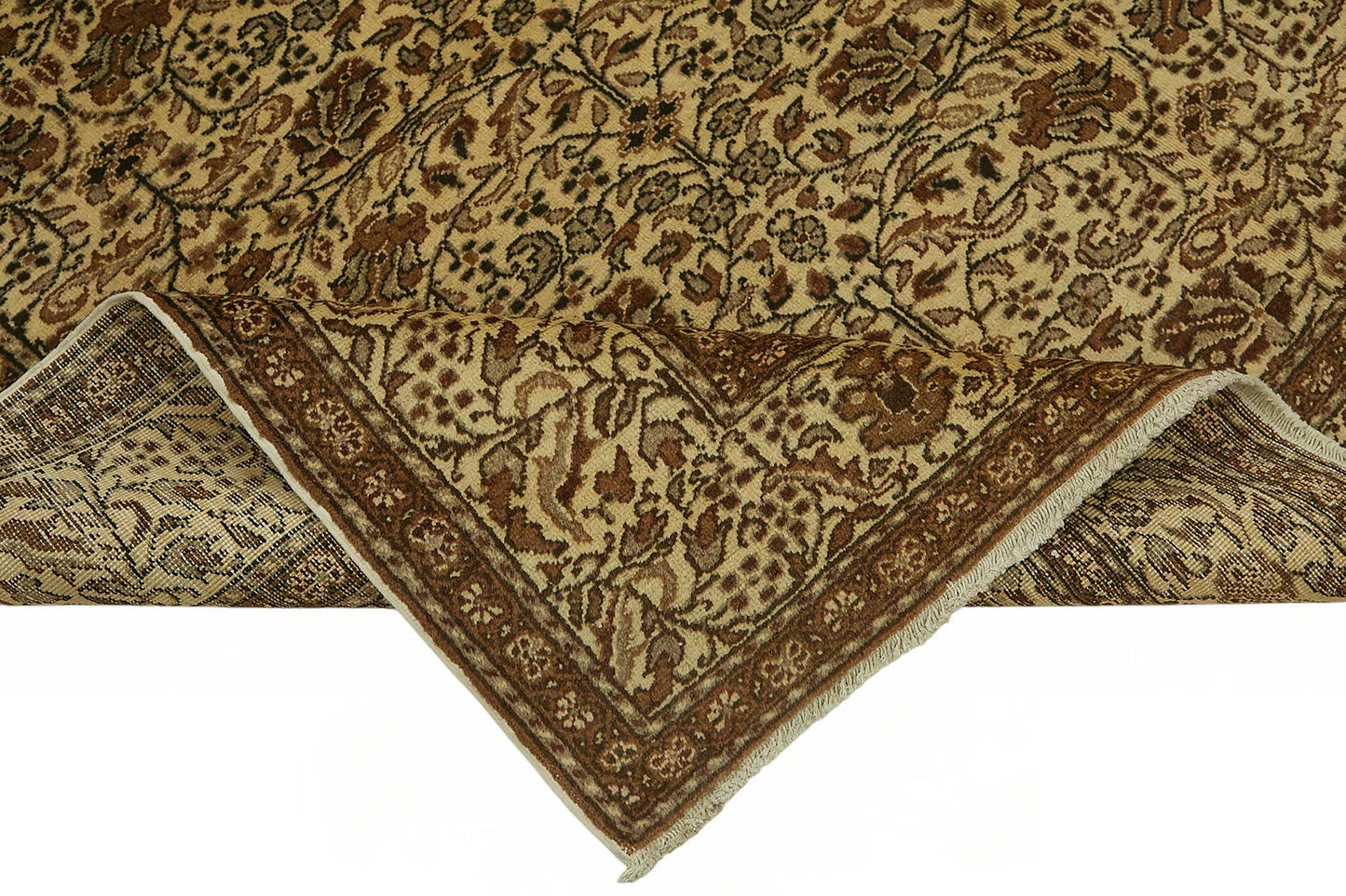 6x9 Hand-Knotted Turkish Wool Rug - 48966