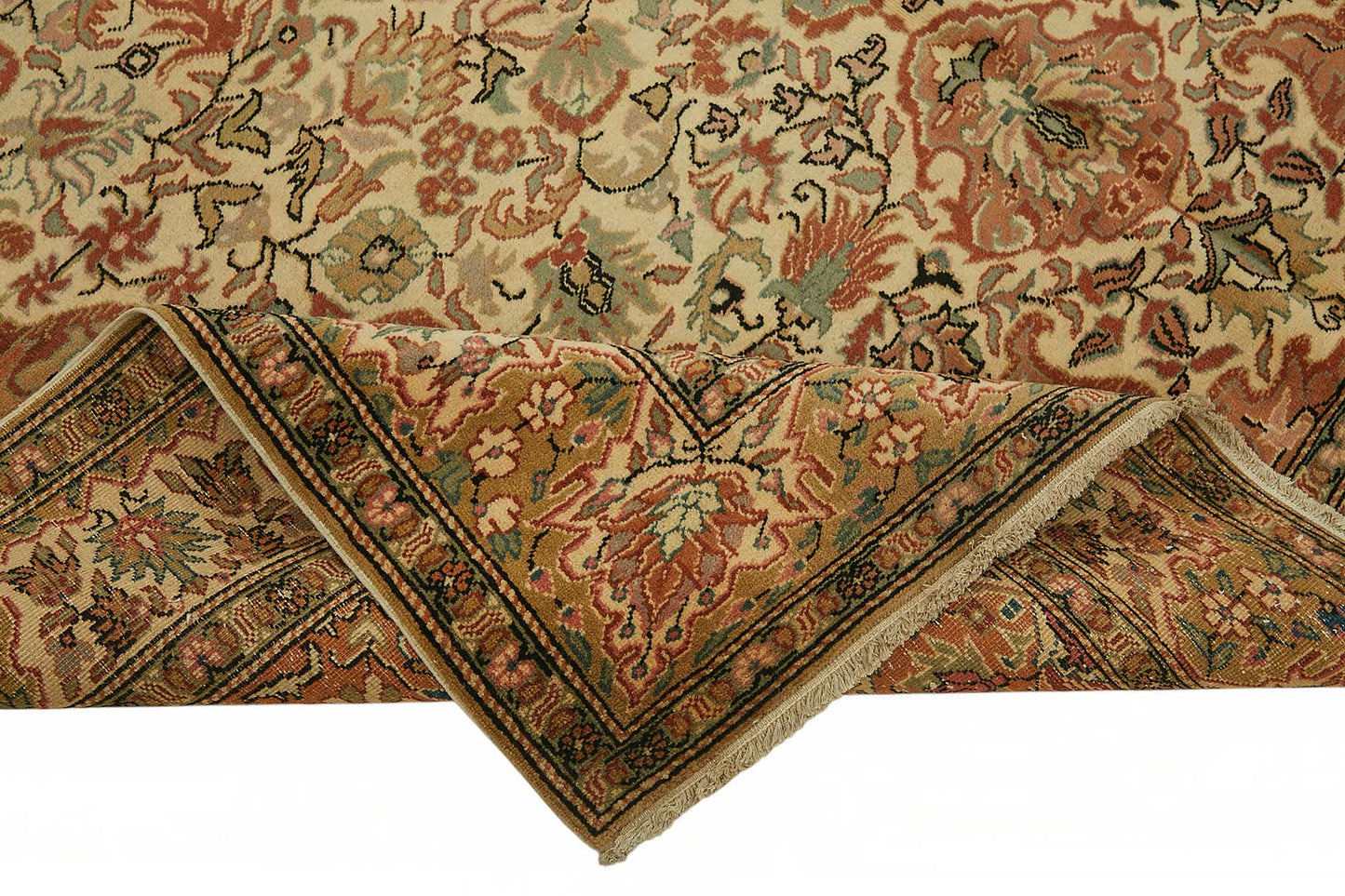 7x10 Hand-Knotted Turkish Wool Rug - 48968