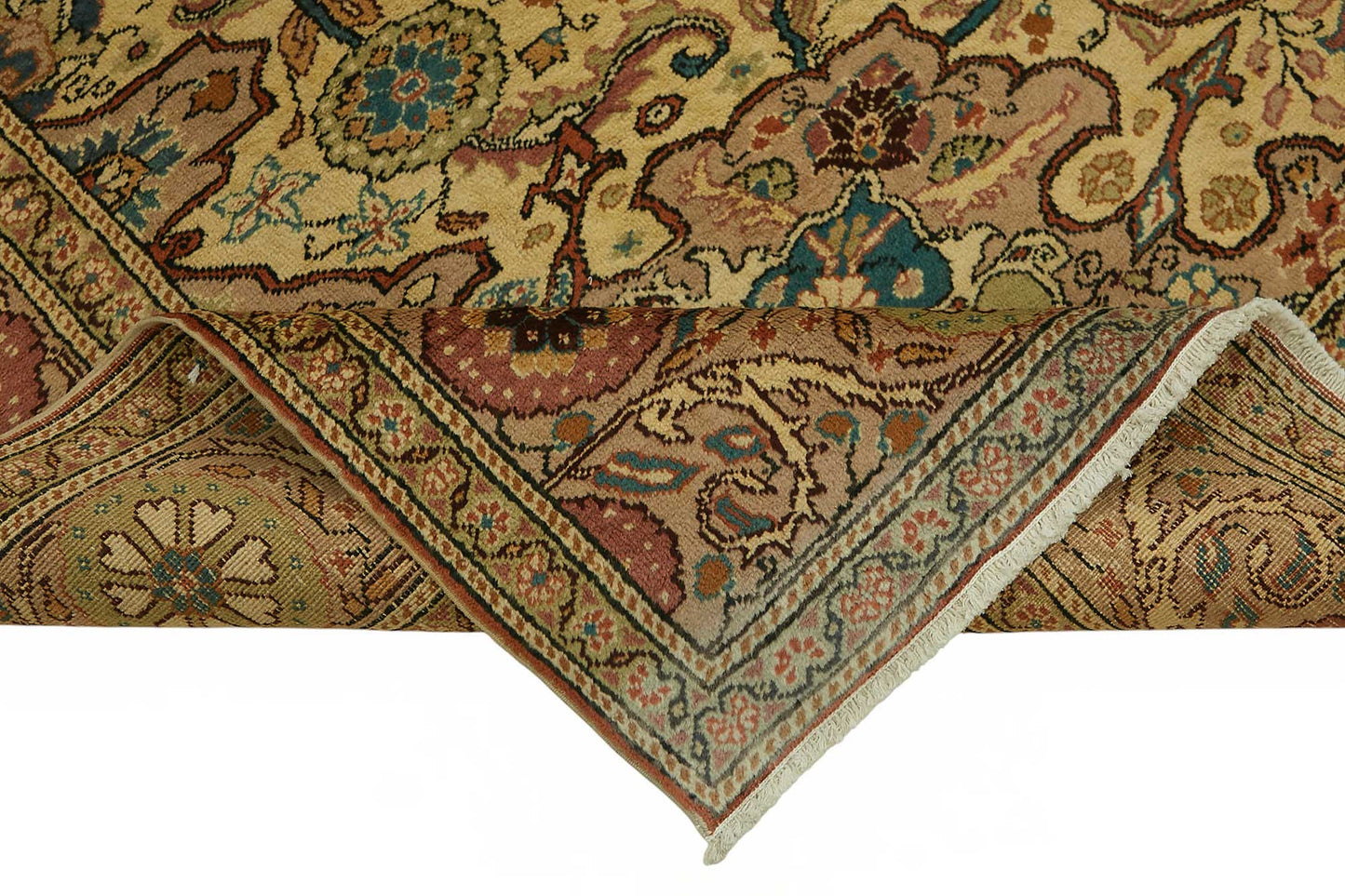 7x9 Hand-Knotted Turkish Wool Rug - 48974