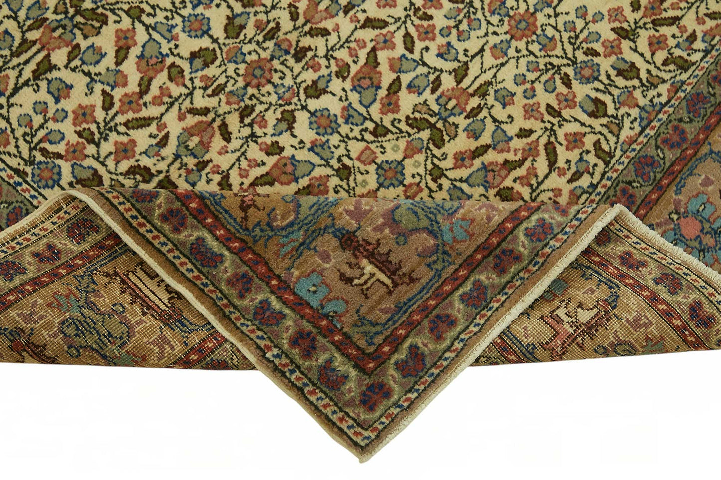 6x9 Hand-Knotted Turkish Wool Rug - 48979