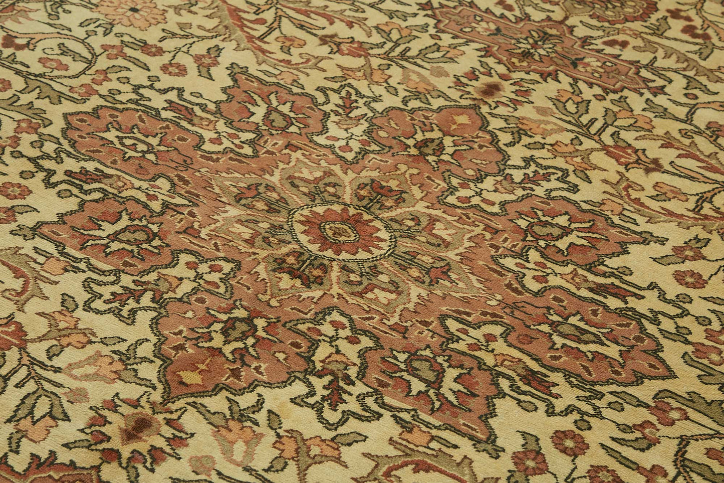 6x10 Hand-Knotted Turkish Wool Rug - 48981