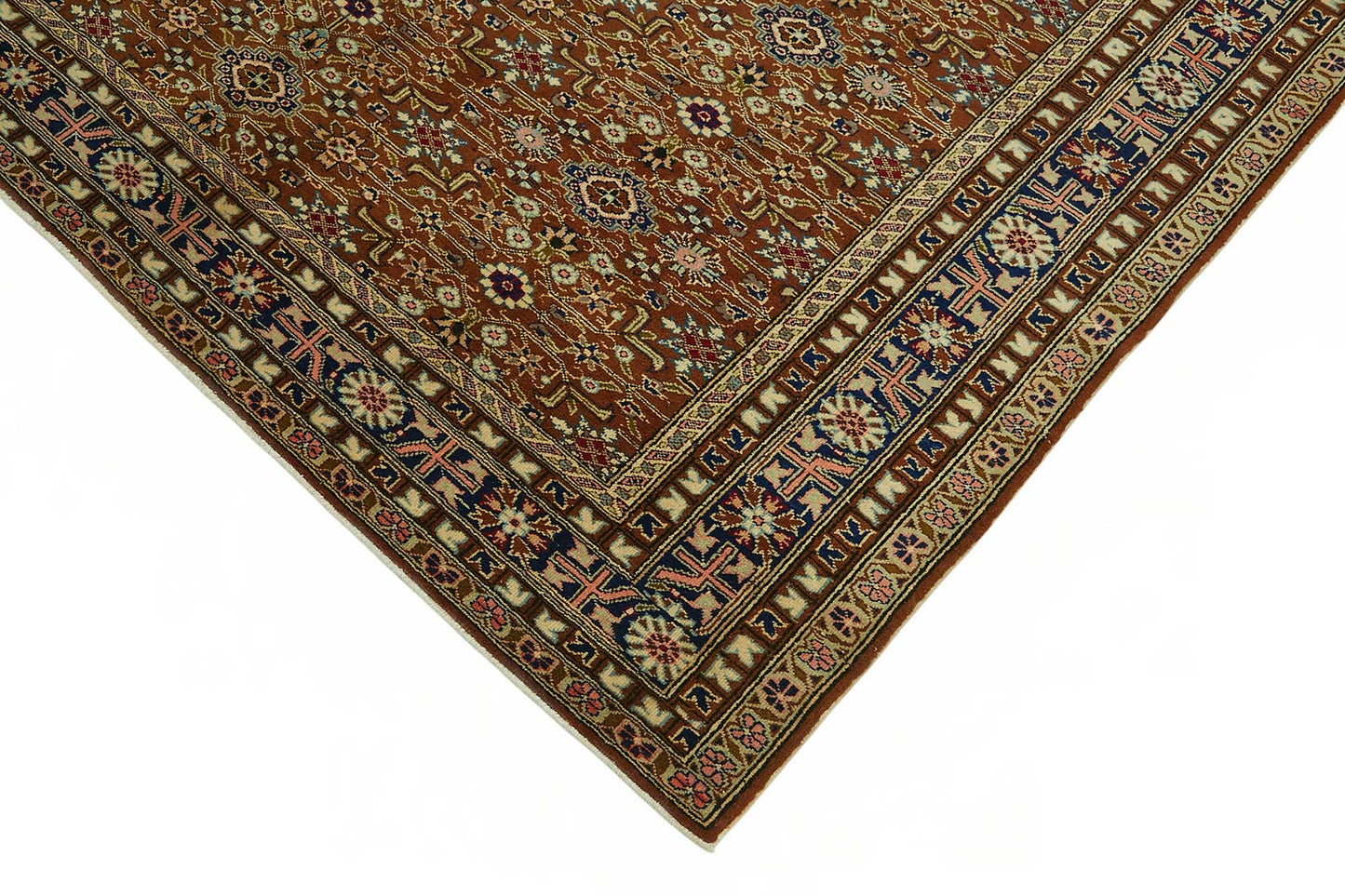 7x10 Hand-Knotted Turkish Wool Rug - 48987