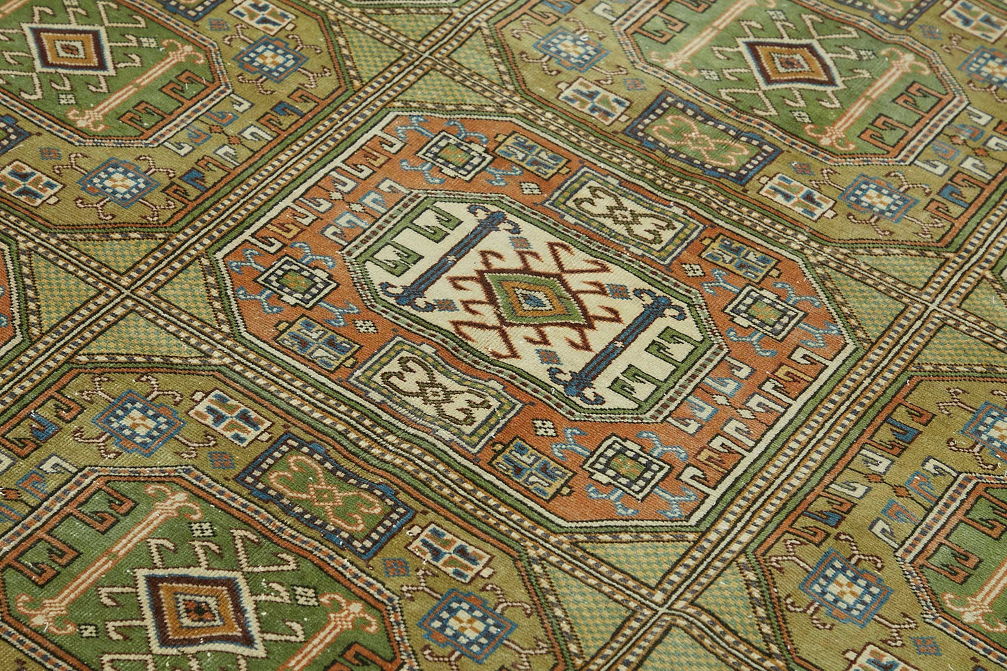 6x9 Hand-Knotted Turkish Wool Rug - 48998