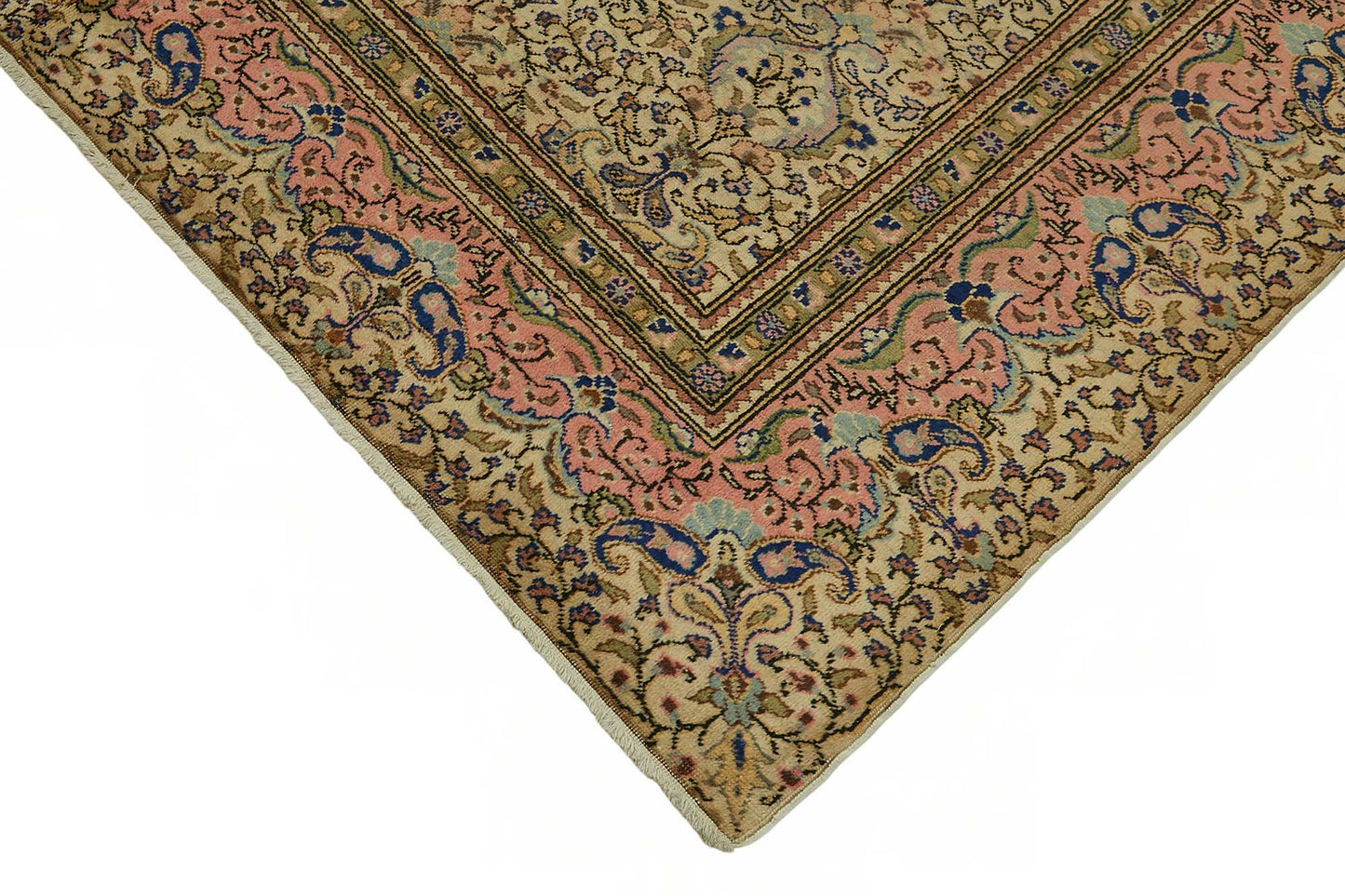 7x9 Hand-Knotted Turkish Wool Rug - 49001