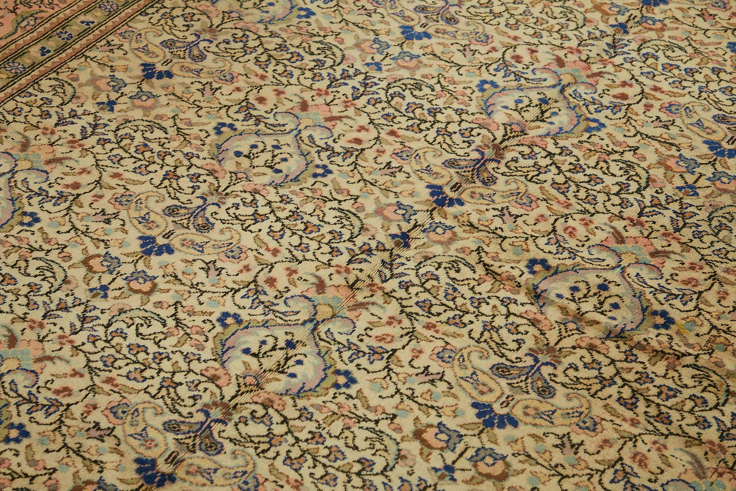 7x9 Hand-Knotted Turkish Wool Rug - 49001