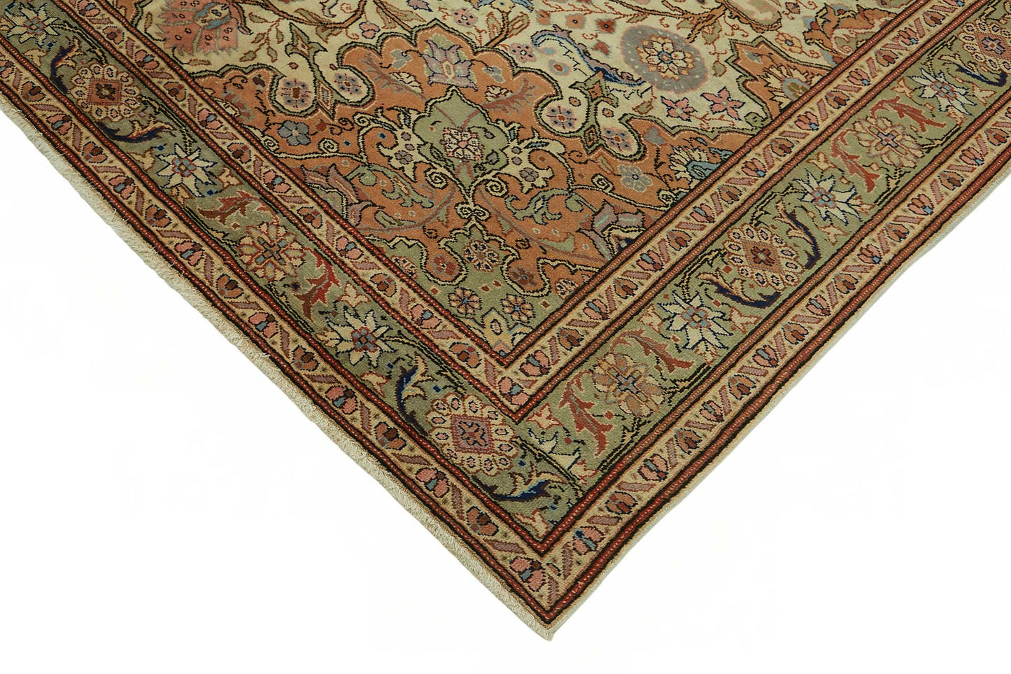 6x9 Hand-Knotted Turkish Wool Rug - 49005