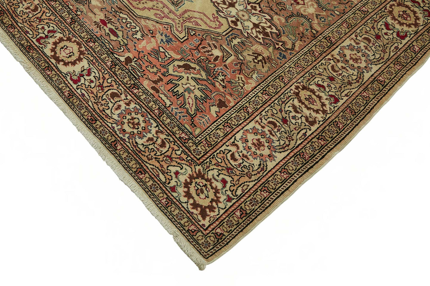 6x9 Hand-Knotted Turkish Wool Rug - 49006